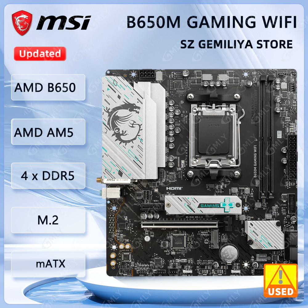 MSI B650M GAMING WIFI Motherbo - X870E Atx Motherboard recension och pris